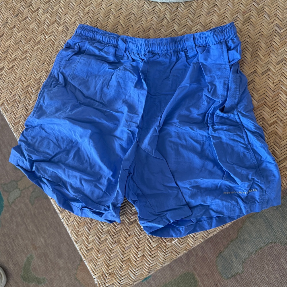 Columbia PFG Blue Shorts